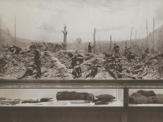 Australian War Memorial - World War 1 Diorama, Western Front