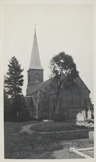St John's Church, Reid from eastern end