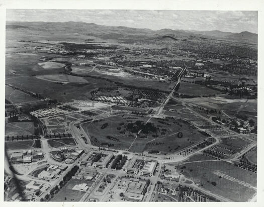 City Hill - aerial view