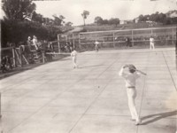 Tennis final at Acton