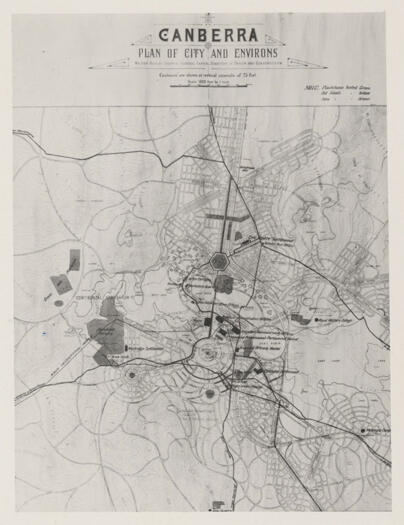 Walter Burley Griffin's design for the capital