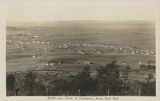 View of Canberra from Red Hill