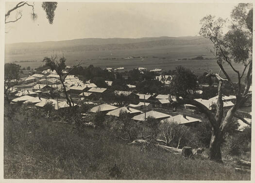 Duntroon camp - Royal Military College, from Mt Pleasant looking east