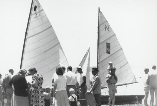 Three yachts at Lake George