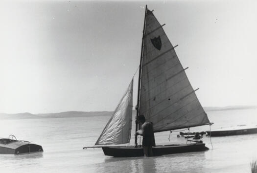 Yacht on Lake George