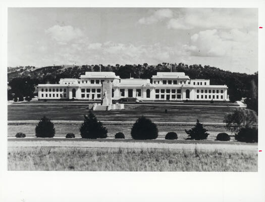 Front view of Parliament House