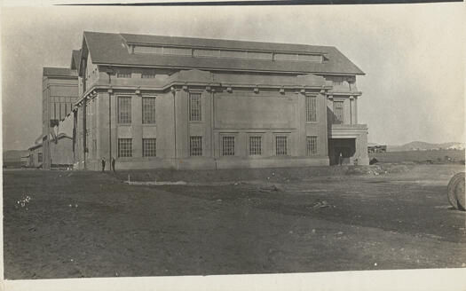 Power House, facing west