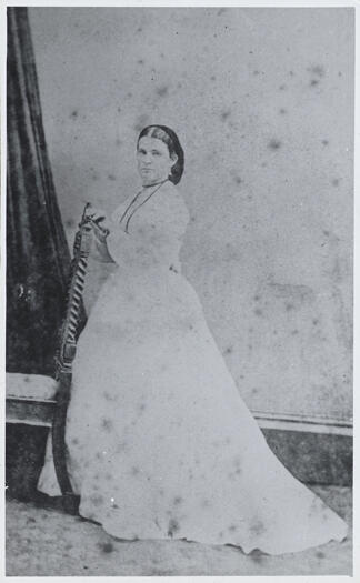 Mrs Thomas Webb (nee Ann McInnes), daughter of Gilbert and Mary McInnes.