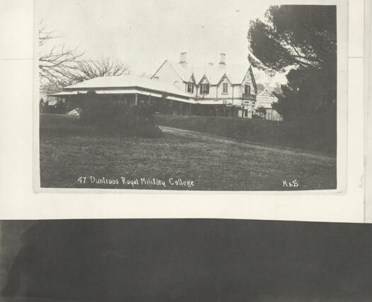 A view of Duntroon House from the gardens