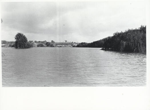 Molonglo River in flood