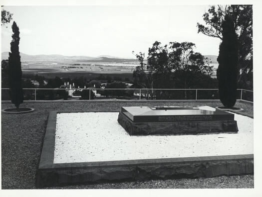 Grave of Major-General Sir William Throsby Bridges at Duntroon. Bridges was killed at Gallipoli.