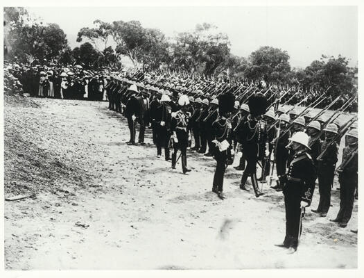 Commencement ceremony, with Lord Denman