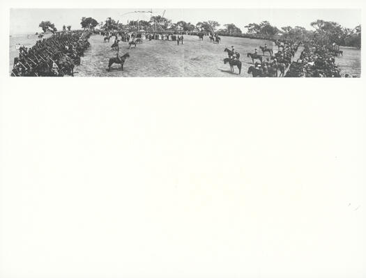 Guard of honour, Canberra foundation ceremony