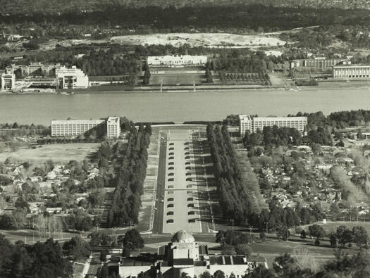 Construction of the new Parliament House