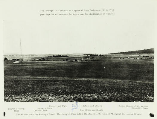 Canberra from Parliament Hill