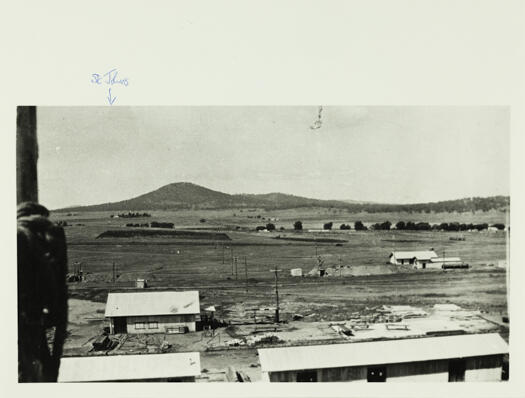 Parliament House site towards Mt Ainslie