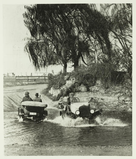 Fording the Molonglo River