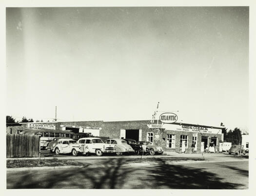 The Canberra service station of Greg Cusack.