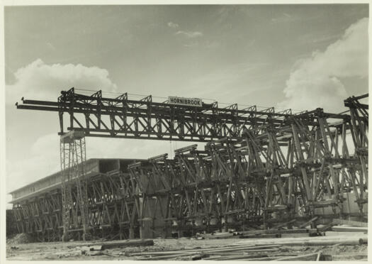 Commonwealth Avenue Bridge under construction