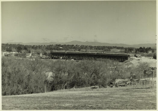 Commonwealth Avenue Bridge under construction