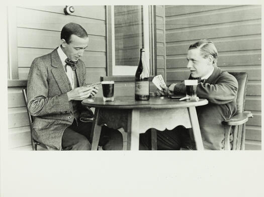 Bachelors Hall - L Hall and AE Fennelly playing cards