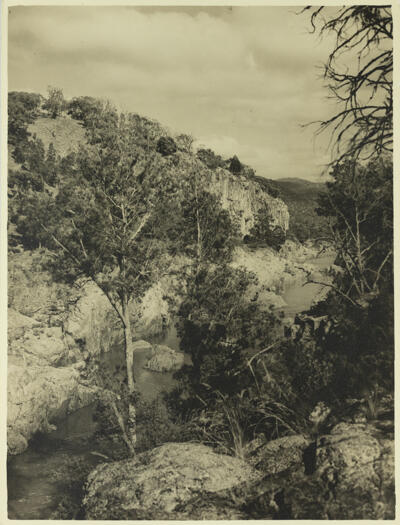 Murrumbidgee River flowing through a rugged gorge