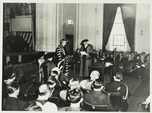 Installation of Lord Bruce as Chancellor of the ANU