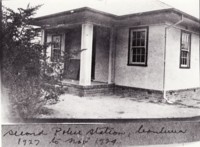 Canberra's second police station at Kingston, 1927 to November 1929. 