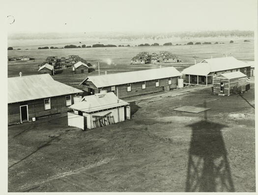 Molonglo Defence Camp, built during  WW1, now Fyshwick