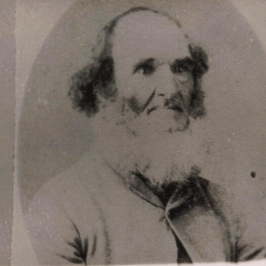 Portrait of Gilbert McInnes (1811-1836) was an assisted migrant who worked on Campbell's Duntroon property.