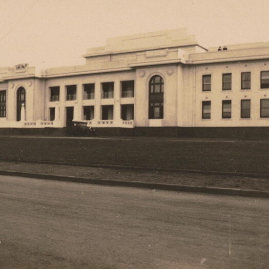 Front view of Parliament House