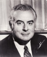 Portrait of Gough Whitlam