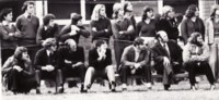 Lyneham High School principal, Roy Wheeler watching sports at the school