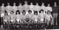 Group portraits of Lyneham High School sports teams