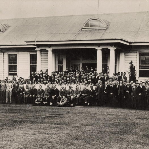 New wing of administration offices, Acton (enlargement of no. 3468)