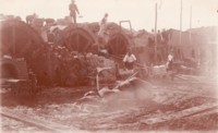 Construction of the kilns at the brickworks