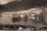 Burrinjuck city - showing water impounded in Burrinjuck Dam