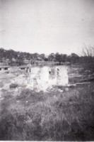 Destruction of stone cottage, Duntroon