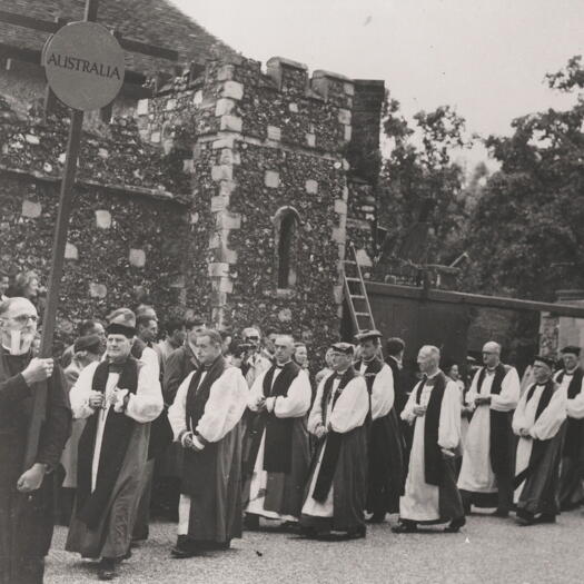 Australian contingent - International Catholic convention