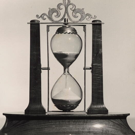 19th century hour glass