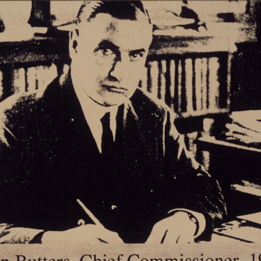 Chief Commissioner of the Federal Capital Commission (FCC), Sir John Butters