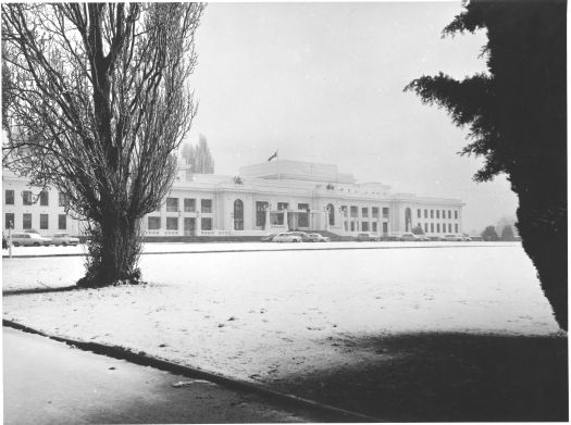 Parliament House - snow