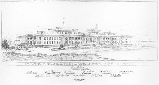 Parliament House construction foremen