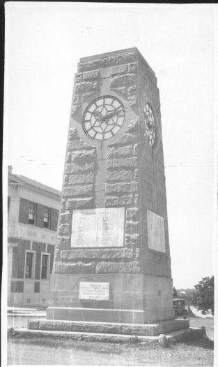 War Memorial, Taree district