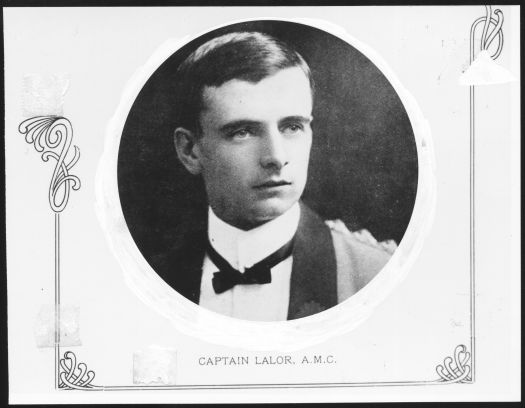 Captain Peter Lalor, Army Medical Corps