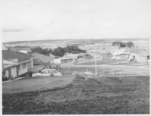 Government built houses and St Ann's Convent, Campbell