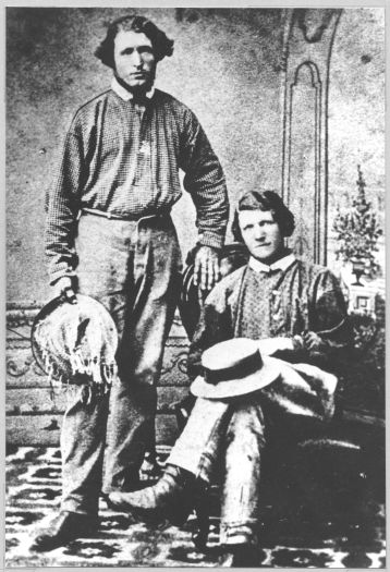 Robert Hatch (standing) and John Hatch (1848-19)