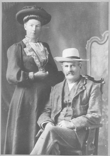 John Staunton and daughter Anastasia of Mount Domain, Tidbinbilla