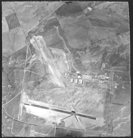 Survey photograph of Canberra Aerodrome