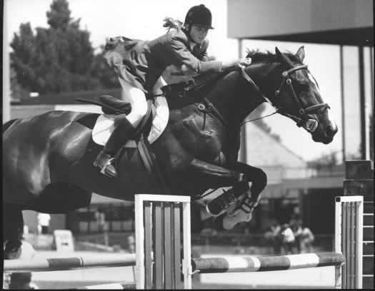 Riding, day 1 of the Canberra Show - Rebecca Lord on Ferrari Knight